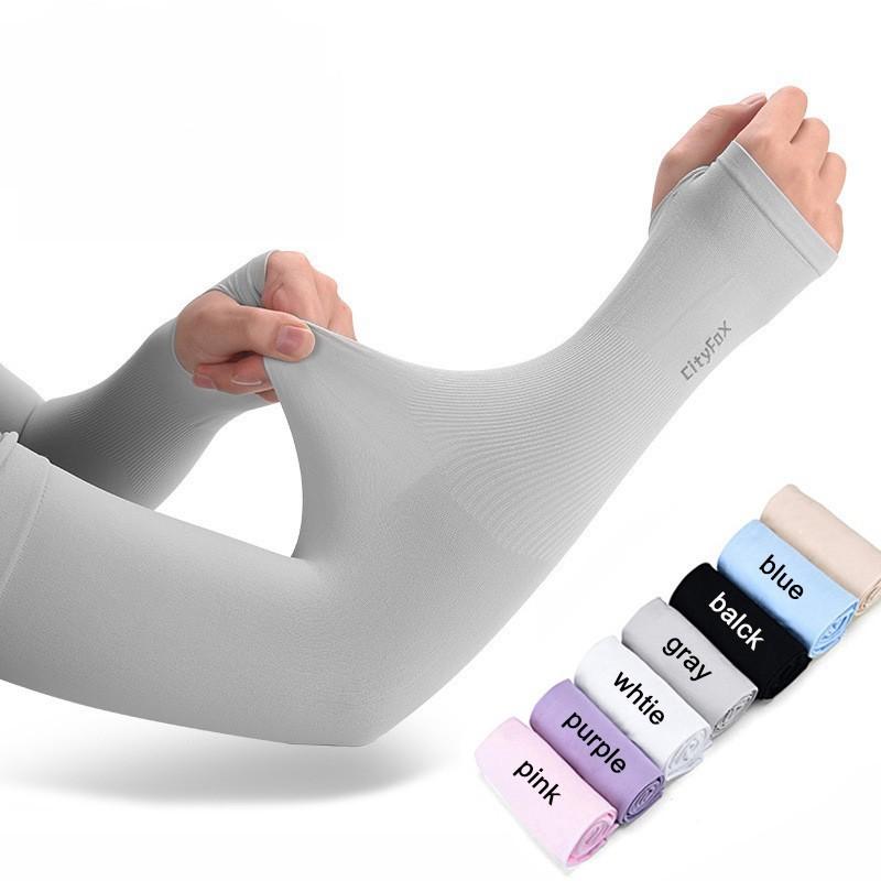 Gang tay chống nắng Let'Slim xỏ ngón Hàn Quốc