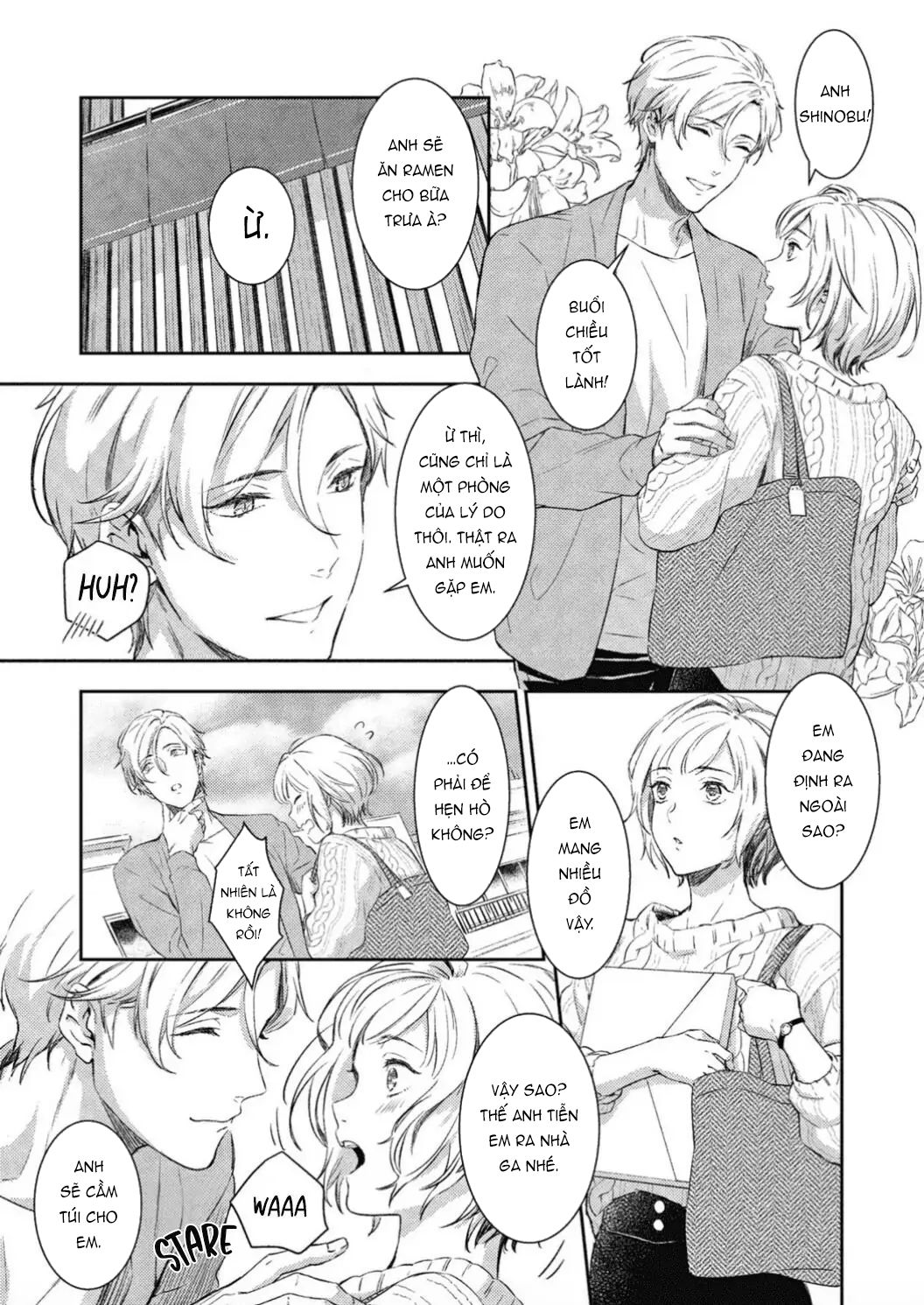 Mafia Và Omega ~ Khao Khát Cháy Bỏng chapter 3.1 - Trang 11
