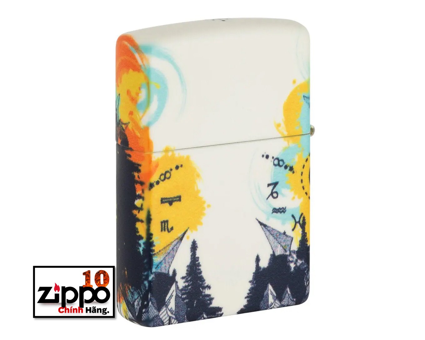 Bật lửa ZIPPO 49805 Compass Design (Dạ quang) - Chính hãng 100%