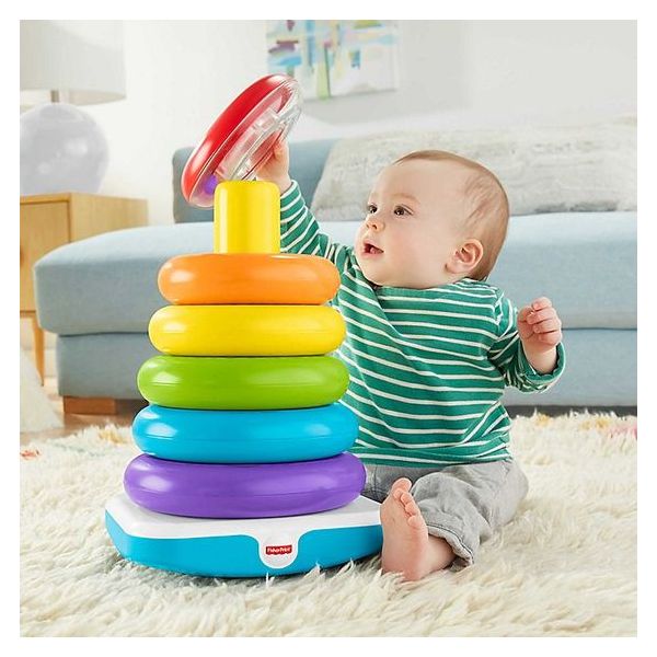 Đồ Chơi FISHER PRICE Đồ Chơi Xếp Chồng Lúc Lắc Khổng Lồ GJW15