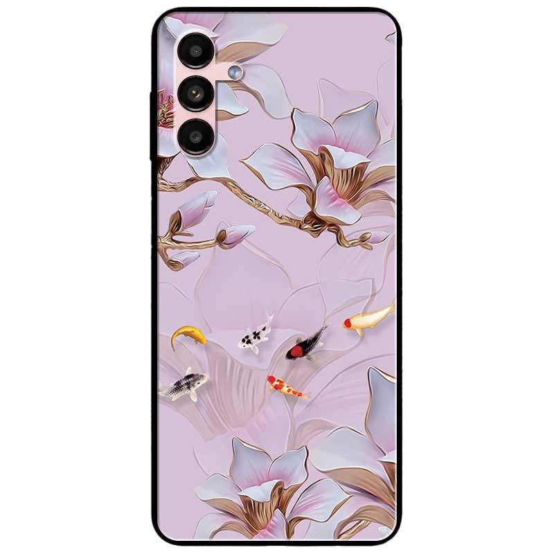 Ốp lưng dành cho Samsung A13 5G - Samsung A33 5G mẫu Tranh Hoa Và Cá