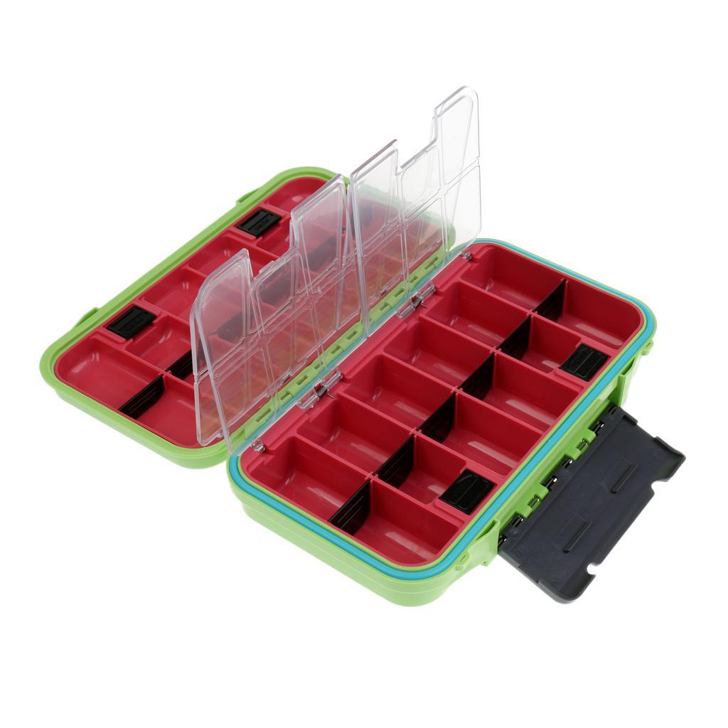 Waterproof Fishing Tackle Box Fly Fishing Box Lure Bait Hook Storage Case
