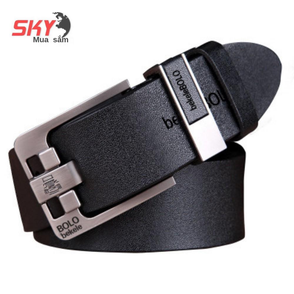 Thắtlưng thắt lưng nam Cao Cấp da thật +