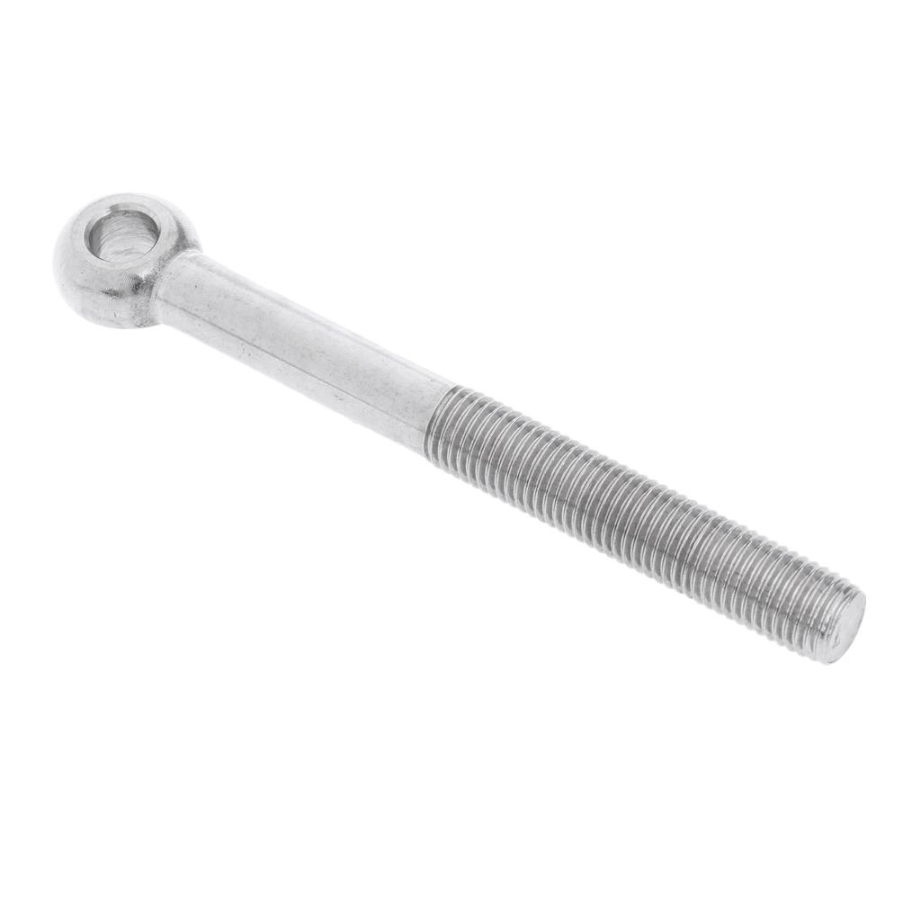 2xM16 304 Stainless Steel Threaded Eye Bolt for Balustrade M16 x 150mm