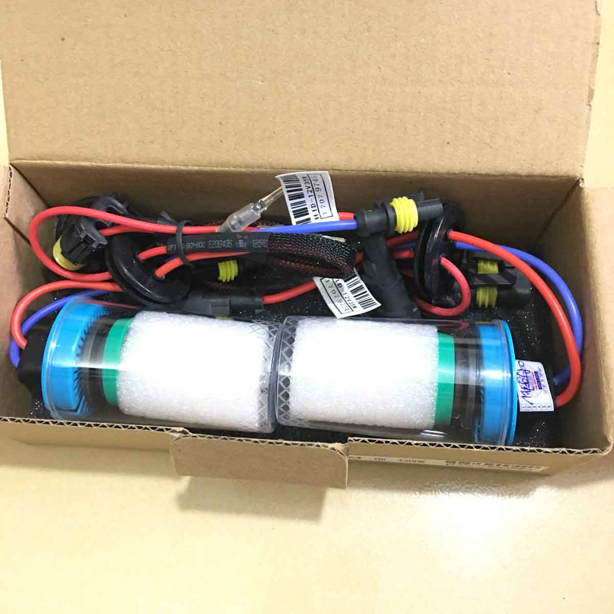 Combo 2 Bi Gầm 2 Bóng Xenon H11 4300K 12V Kèm 2 Ballast HID 35W Cho Ô Tô