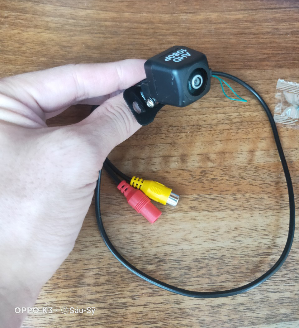 Camera Lùi AHD 1080p Siêu Nét chân cánh bướm dễ lắp đặt Cho Màn Hình Android ô tô 3G - 4G - Camera lùi hồng ngoại AHD