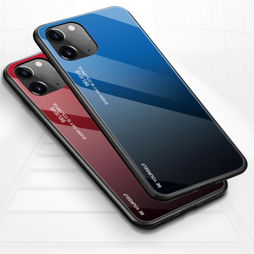 Gradient glass cover for iPhone 11 blue 6.1 inch for iPhone 11