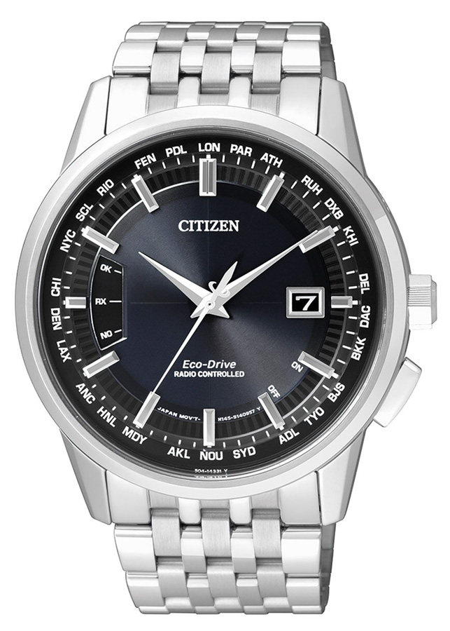 Đồng Hồ Nam Citizen Đa Chức Năng Dây Thép Không Gỉ CB0150-62L - Mặt Xanh (Sapphire)