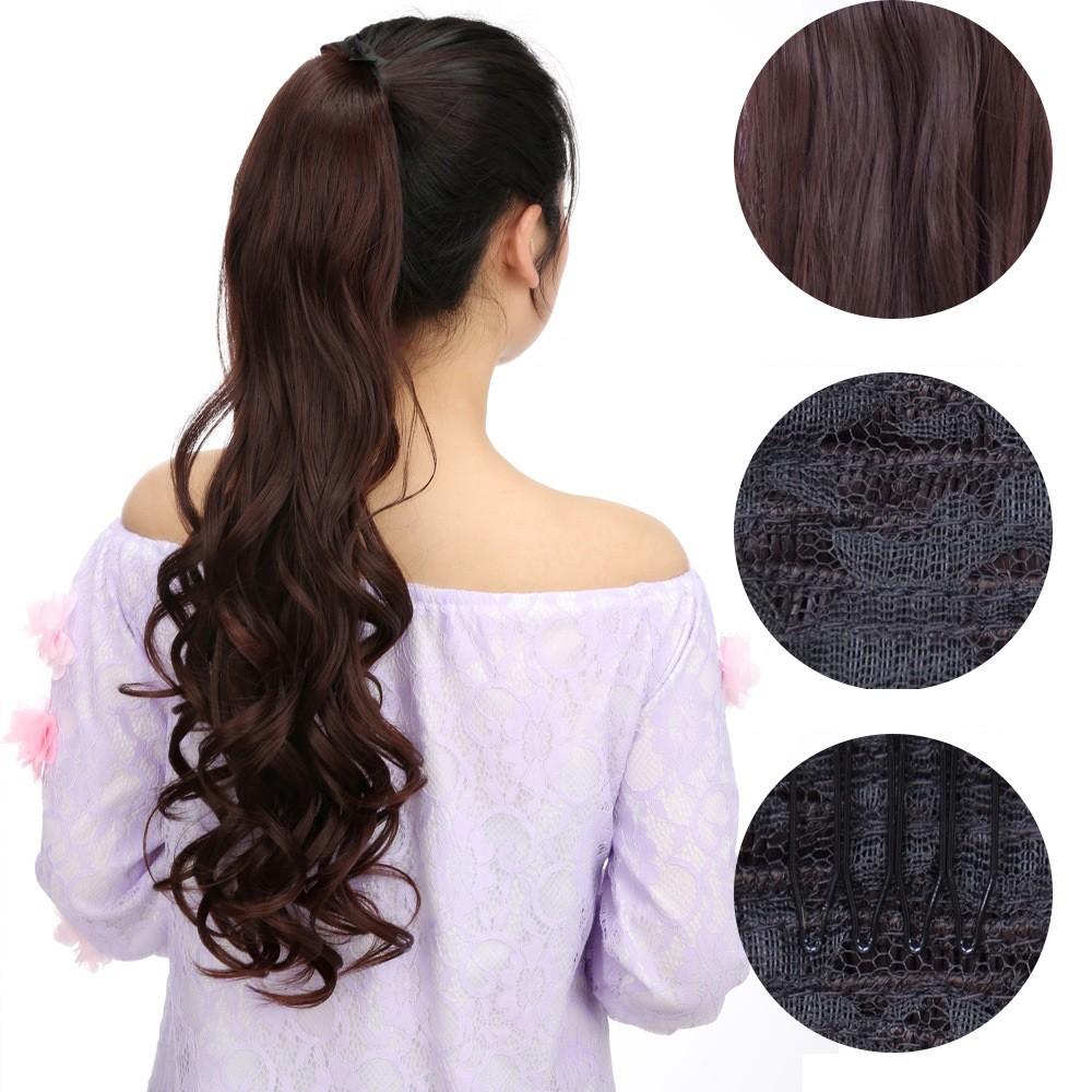 Tóc cột xoăn 60cm C149