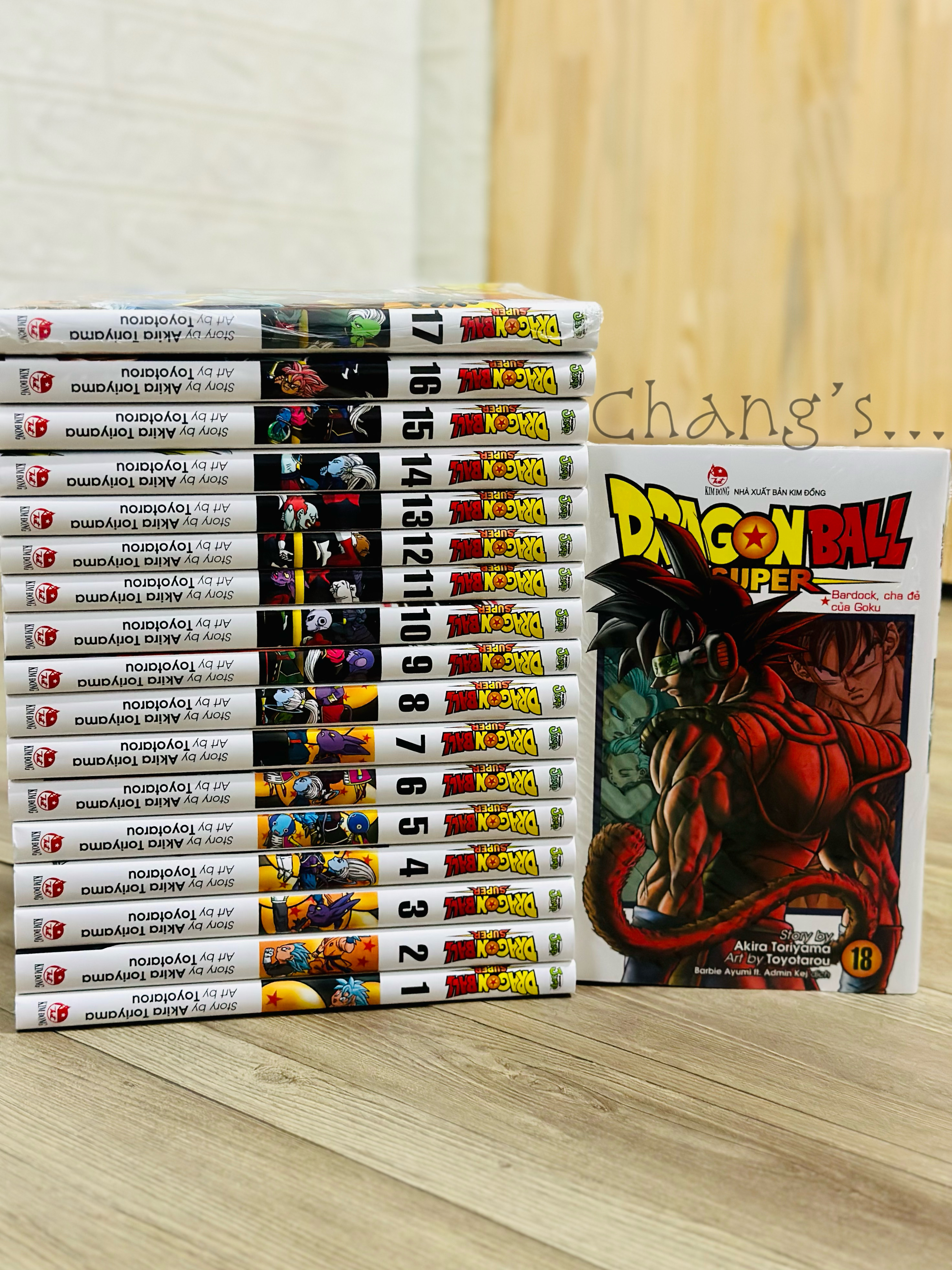 Dragon Ball Super Tập 1 2 3 4 5 6 7 8 9 10 11 12 13 14 15 16 17 18 - Mới 100%