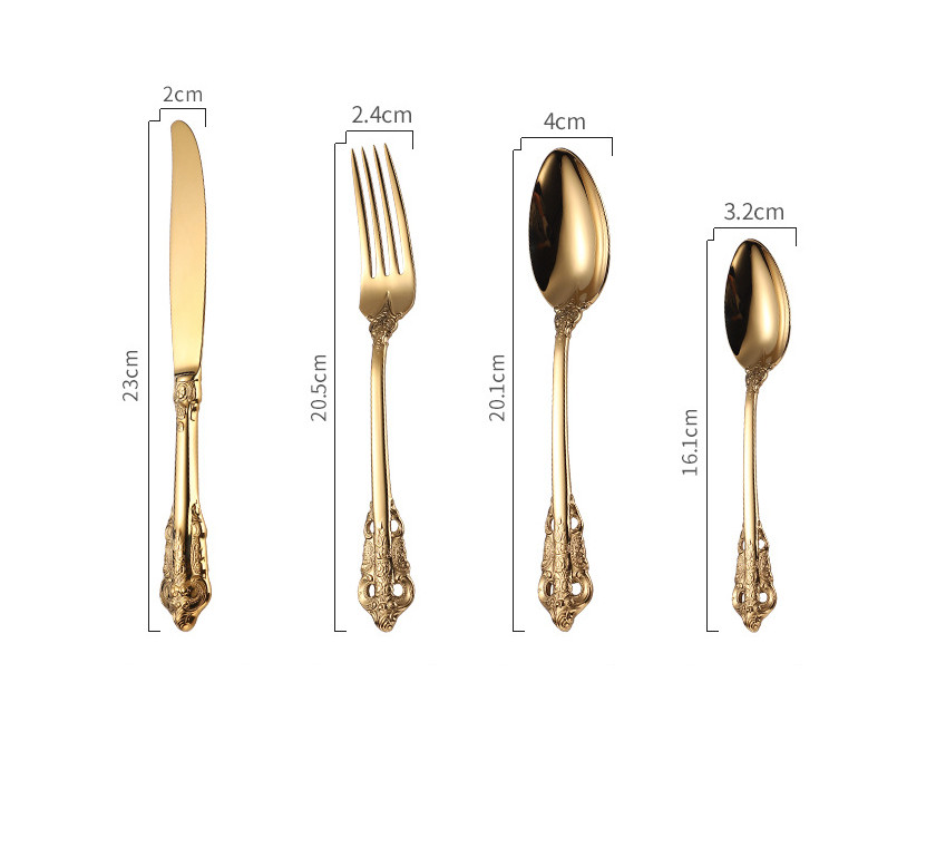 Bộ muỗng nĩa dao CUTLERY SET 4PCS CESAR