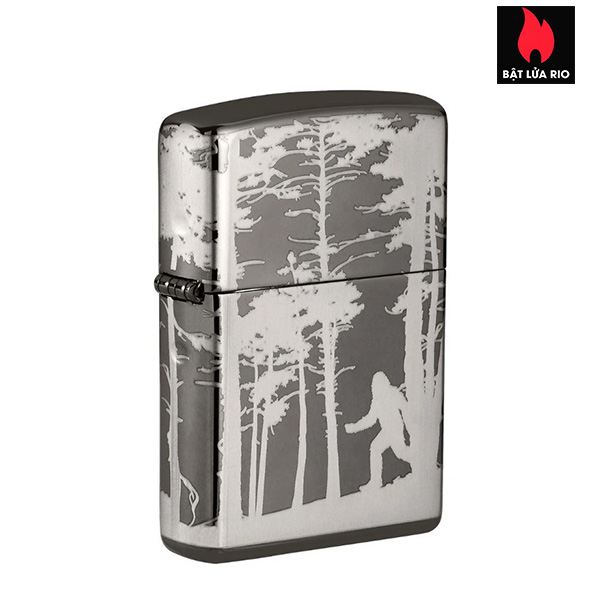 Bật Lửa Zippo 49247 – Zippo Squatchin’ In The Woods Black Ice