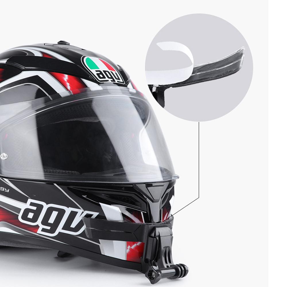 Mũ bảo hiểm xe máy Chin đứng giá treo cho DJI Hành động 2 Người giữ khuôn mặt đầy đủ cho GoPro Hero 10 9 8 7 Yi Action Camera Phụ kiện
