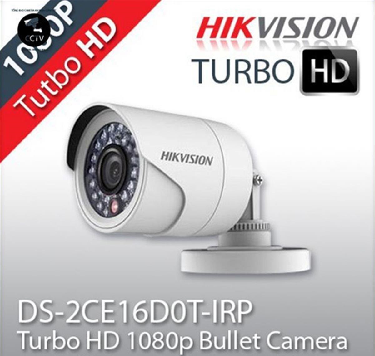 Camera Analog 2.0 Hikvision DS-2CE16D0T-IRP 2Mp - Hàng chính hãng