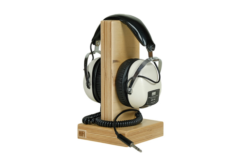 Headphone Stand chụp tai thân gỗ Giá Treo Tai nghe đế gỗ tự nhiên