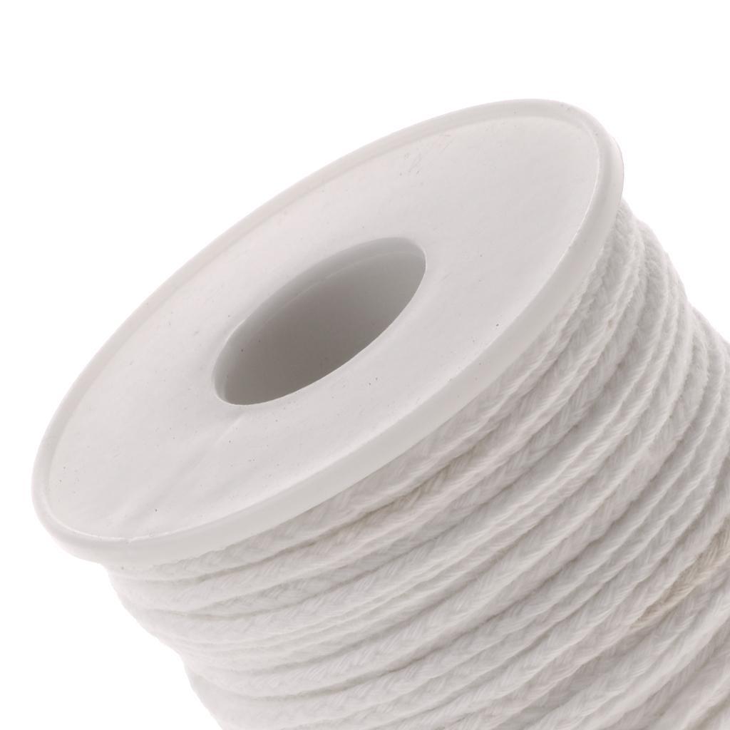 200 Foot Spool Candle Wicks + 2cm   Sustainers Tabs for Candle Making DIY