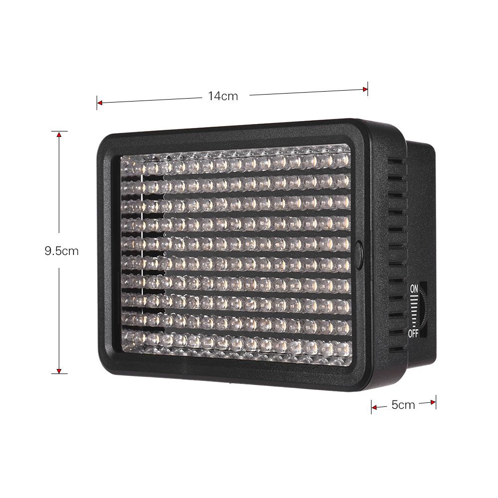 Đèn LED công suất cực cao có thể điều chỉnh độ sáng chuyên nghiệp 5600K 160 hạt LED CRI 95