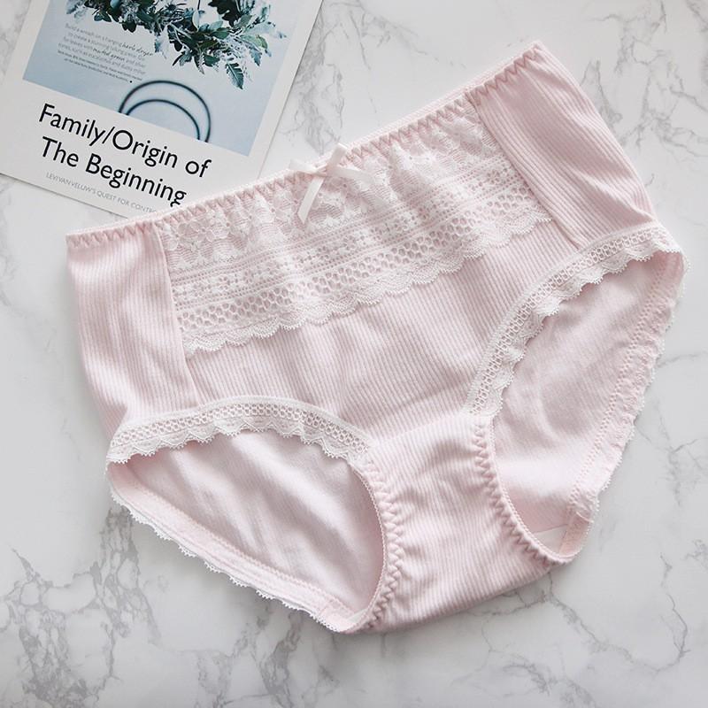 Quần lót nữ pha ren cạp cao, chất đẹp