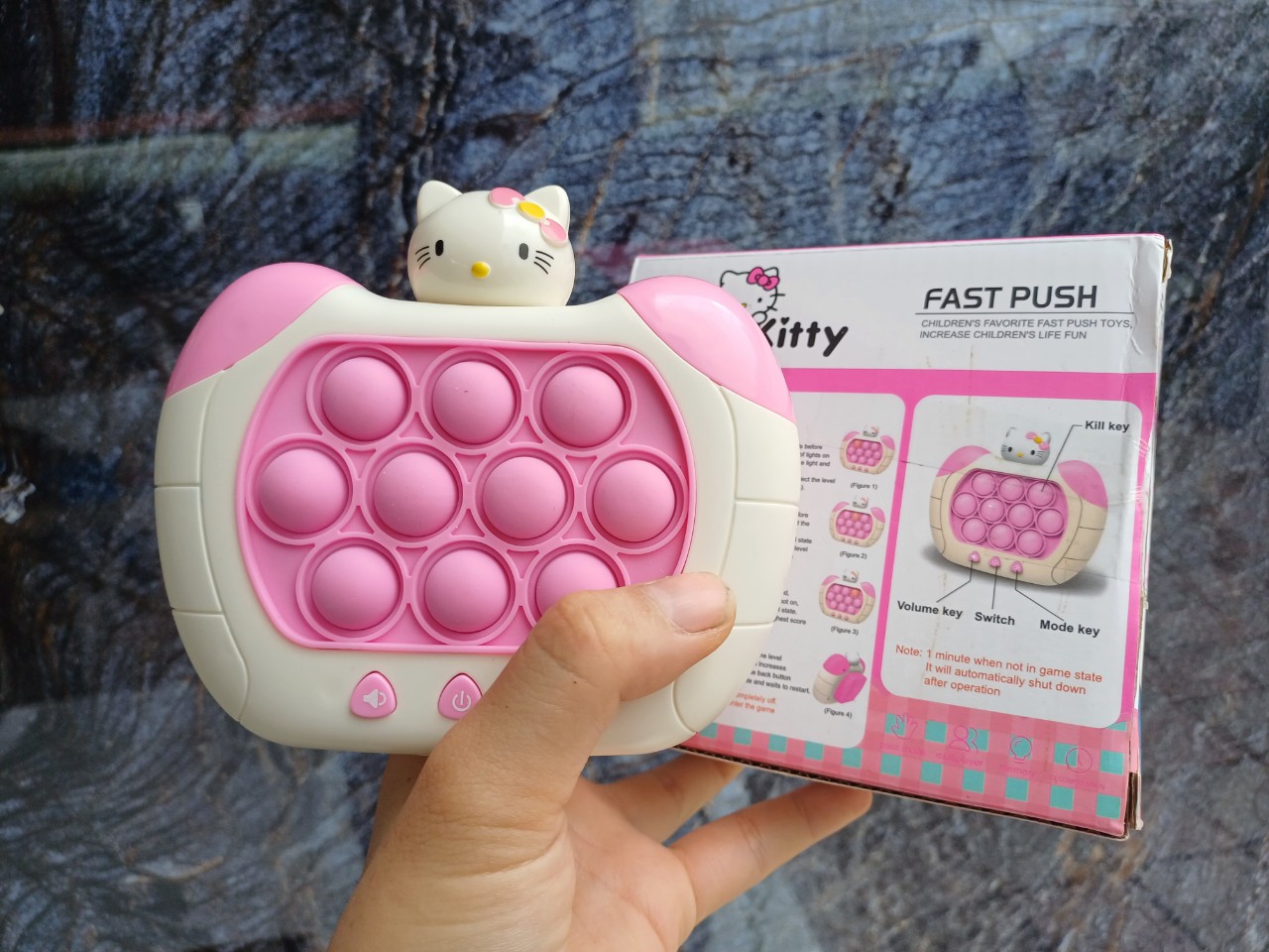 MÁY ĐỒ CHƠI THÔNG MINH POP IT ĐIỆN TỬ THẾ HỆ MỚI – MÁY CHƠI GAME BẤM NÚT THEO NHẠC