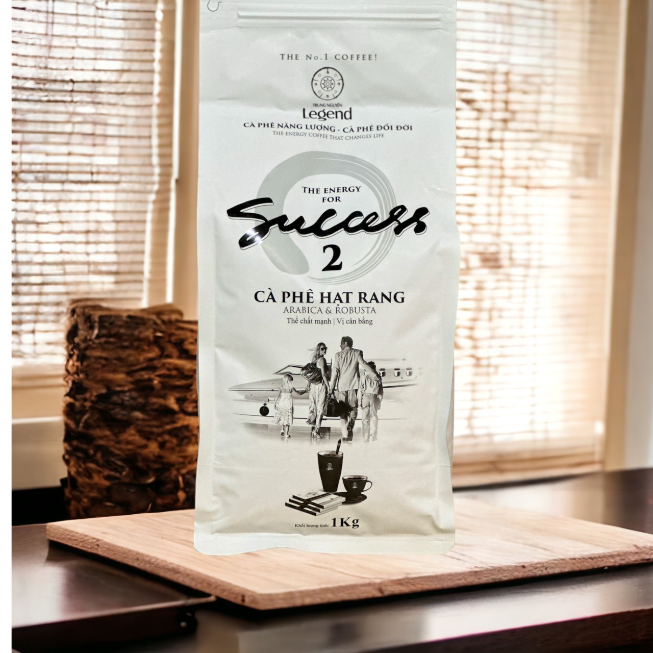 Cà phê hạt Trung Nguyên Success 2( Túi 1kg)