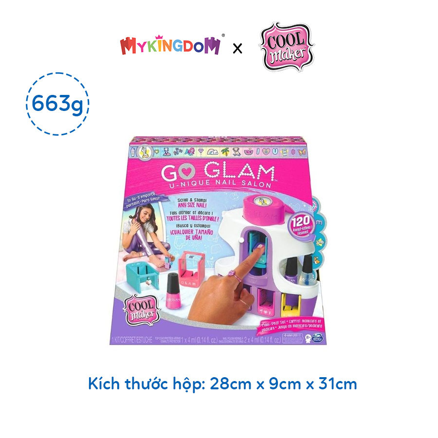 Đồ Chơi COOL MAKER Bộ Dụng Cụ Sơn Móng Tay In Hình Cao Cấp Thế Hệ Mới 20240818/6061175B