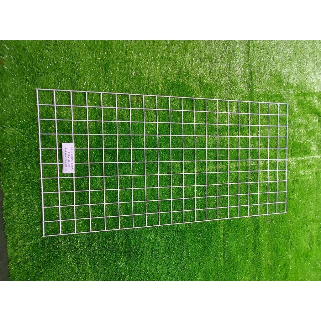 ( khổ 50cm x 100cm ) tấm lưới sắt ô vuông sơn tĩnh điện,lưới sắt treo tưởng,tấm lưới sắt trang trí