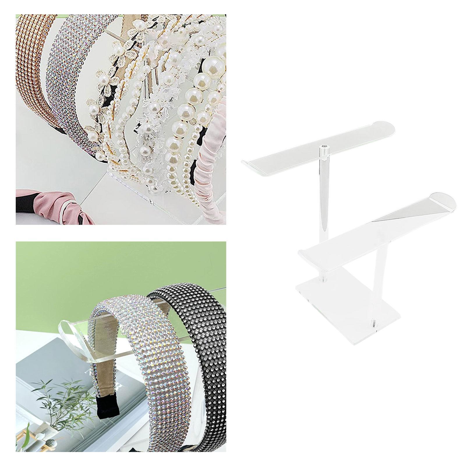 Headband Holder Organizer Display Stand Necklace Lady Hair Hoop Storage Rack