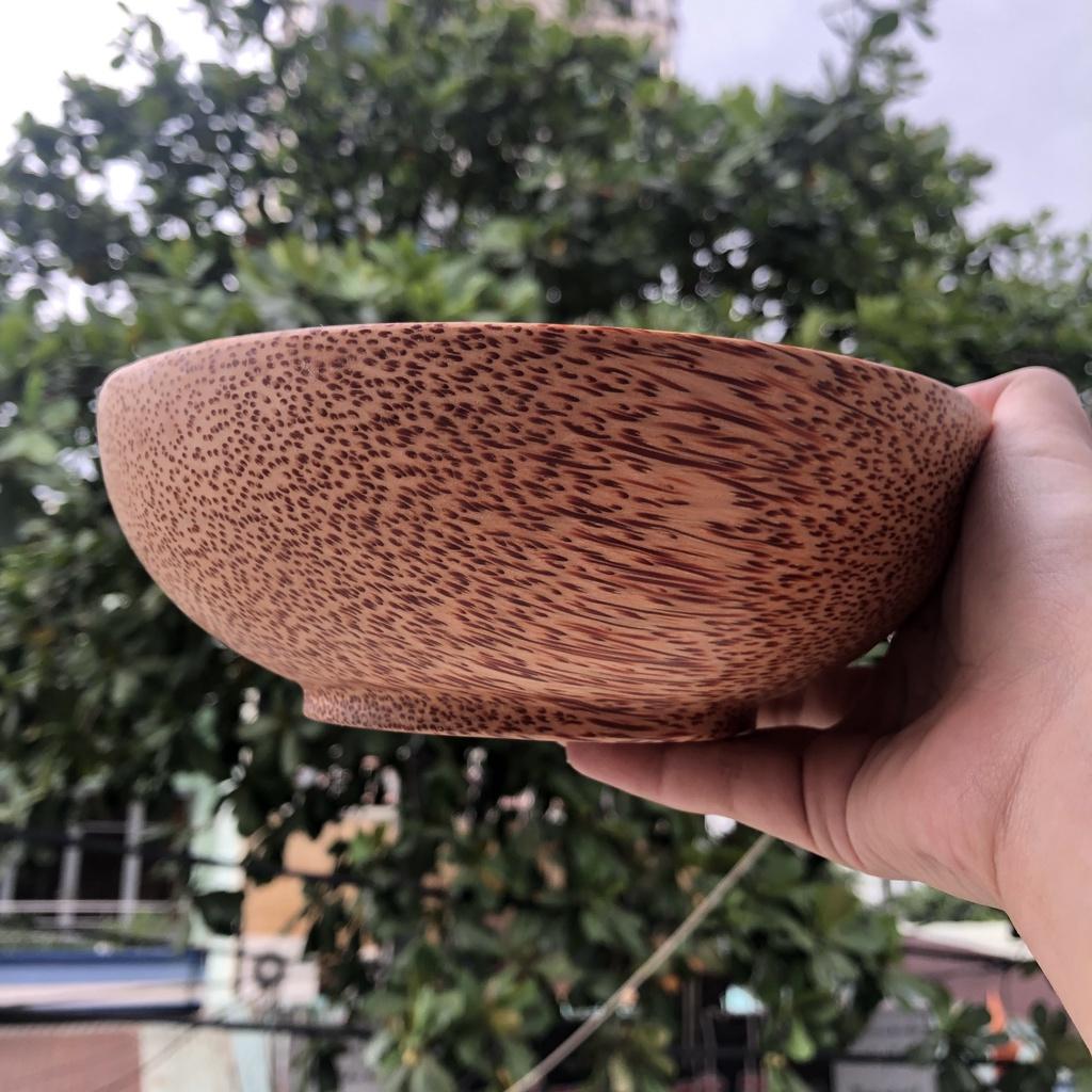 Tô gỗ dừa- Bát gỗ dừa- Coconut Wooden Bowl- Tô gỗ đựng đồ ăn cao cấp!!