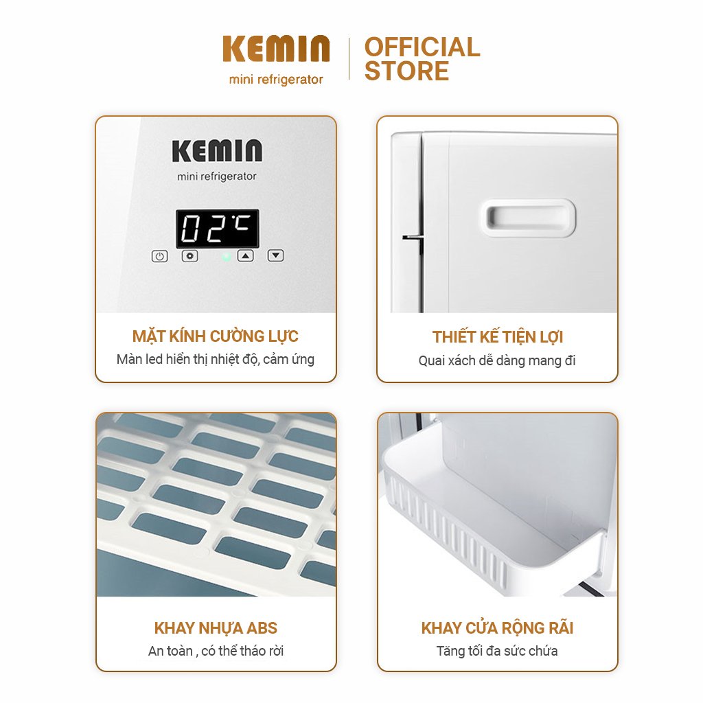 Hình ảnh Tủ lạnh mini Kemin 16L