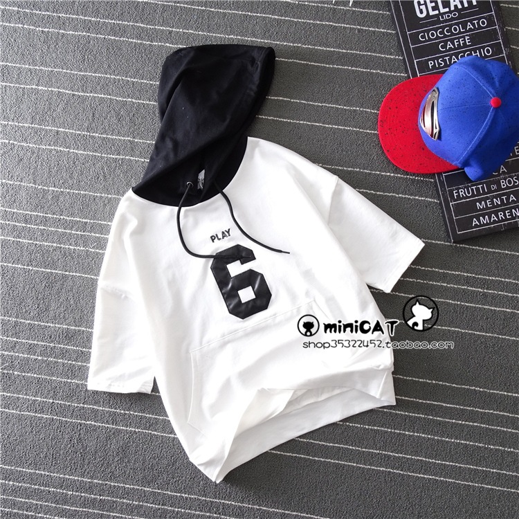 Áo thun có nón QUẢNG CHÂU size S - XL cho nữ A394