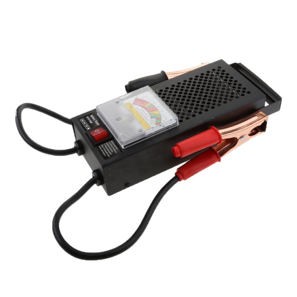 Car Motorcycle Digital Battery Tester Monitor Meter Portable