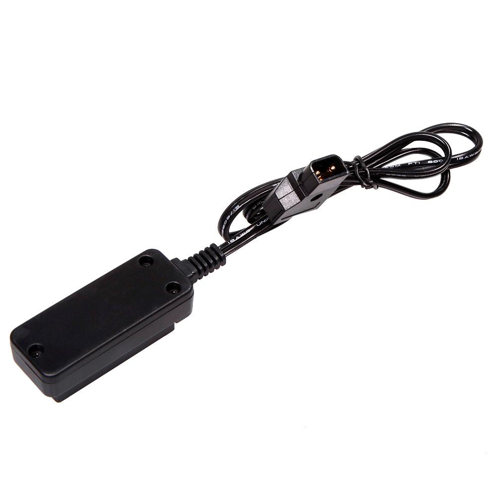 Male D-Tap B Type Power Tap to 4 Female D-Tap P-Tap Hub Adapter for Photography Power