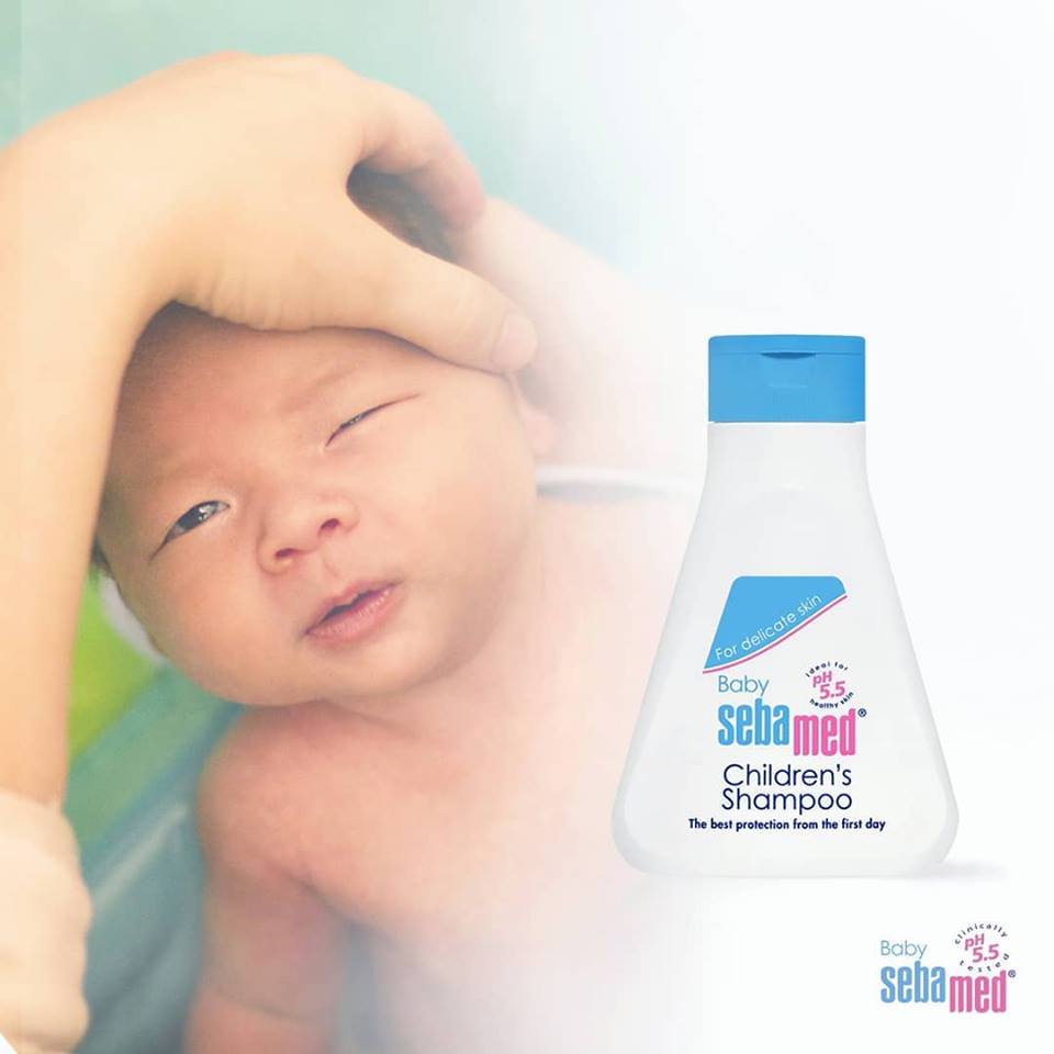 Dầu Gội Trẻ Em Không Cay Mắt Sebamed Baby Shampoo 250ml