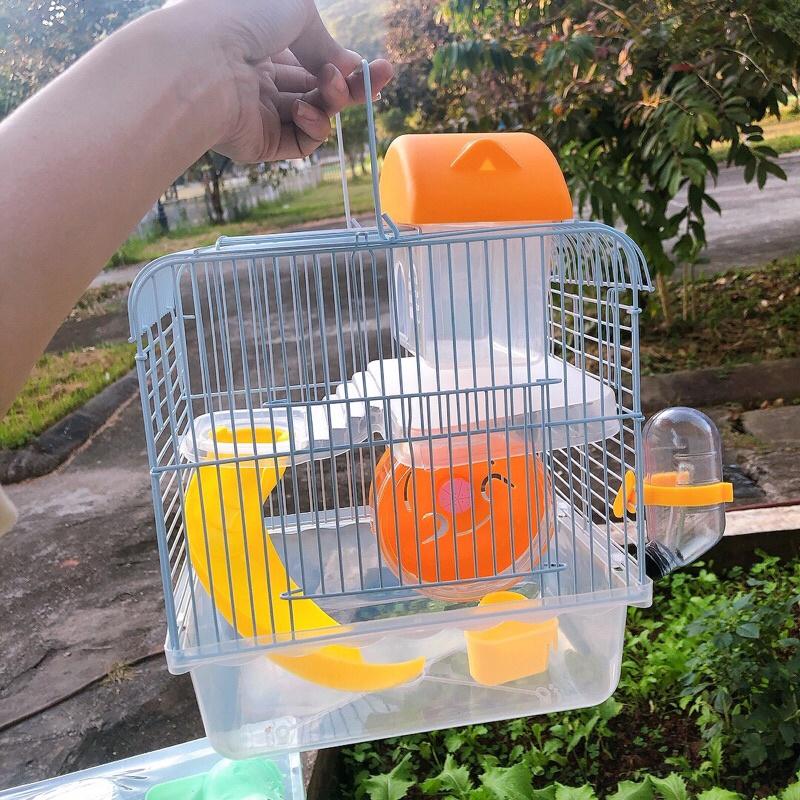 Lồng tiểu hoàng tử đáy trong cho hamster