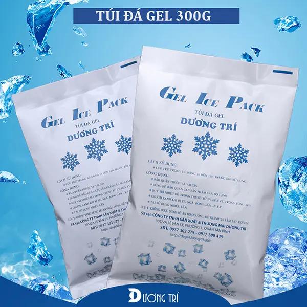 Combo 5 Túi Đá Gel (Đá Khô) 300g Giữ Lạnh Bảo Quản Thực Phẩm, Hải Sản, Socola