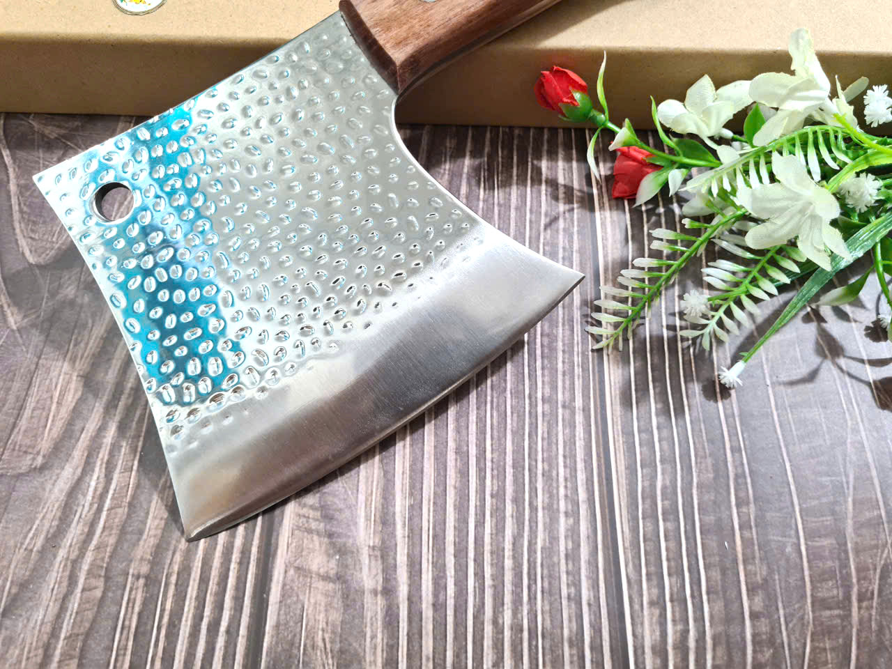 DAO - DAO BẾP NHẬT BẢN AZUCHI THÉP DAMASCUS MÃ A3 DT121 nt topcomshop vn