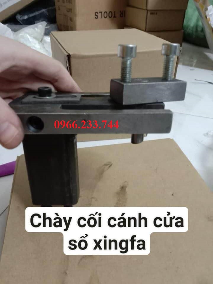 Bộ chày cối cánh cửa sổ nhôm XINGFA ke vĩnh cửu