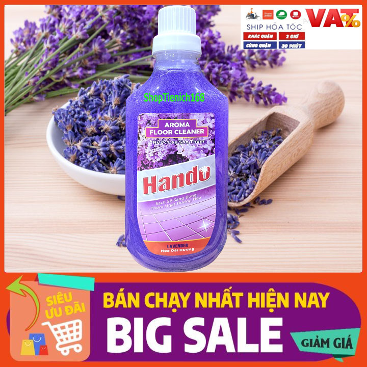 Nước thơm lau sàn nhà 1L Hando (hương quế)