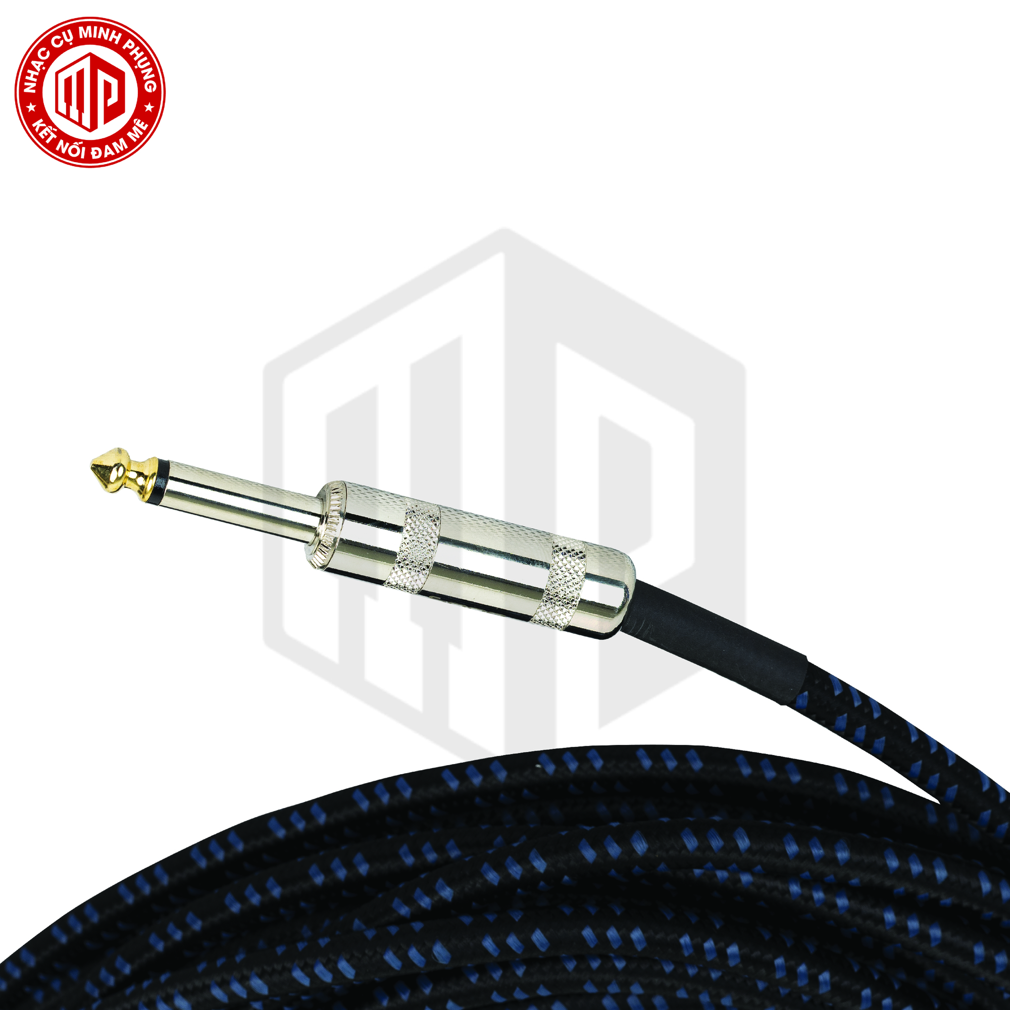 Dây line/ cáp/ cable tín hiệu/ kết nối âm thanh cao cấp Sqoe - 2 đầu jack 6/ 6.5 ly - Dài 6m và 10m - Nhiều màu lựa chọn - Hàng chính hãng