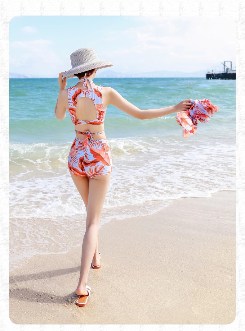 Bikini Đùi Kèm Khăn Lưới Quyến Rũ Loại 2