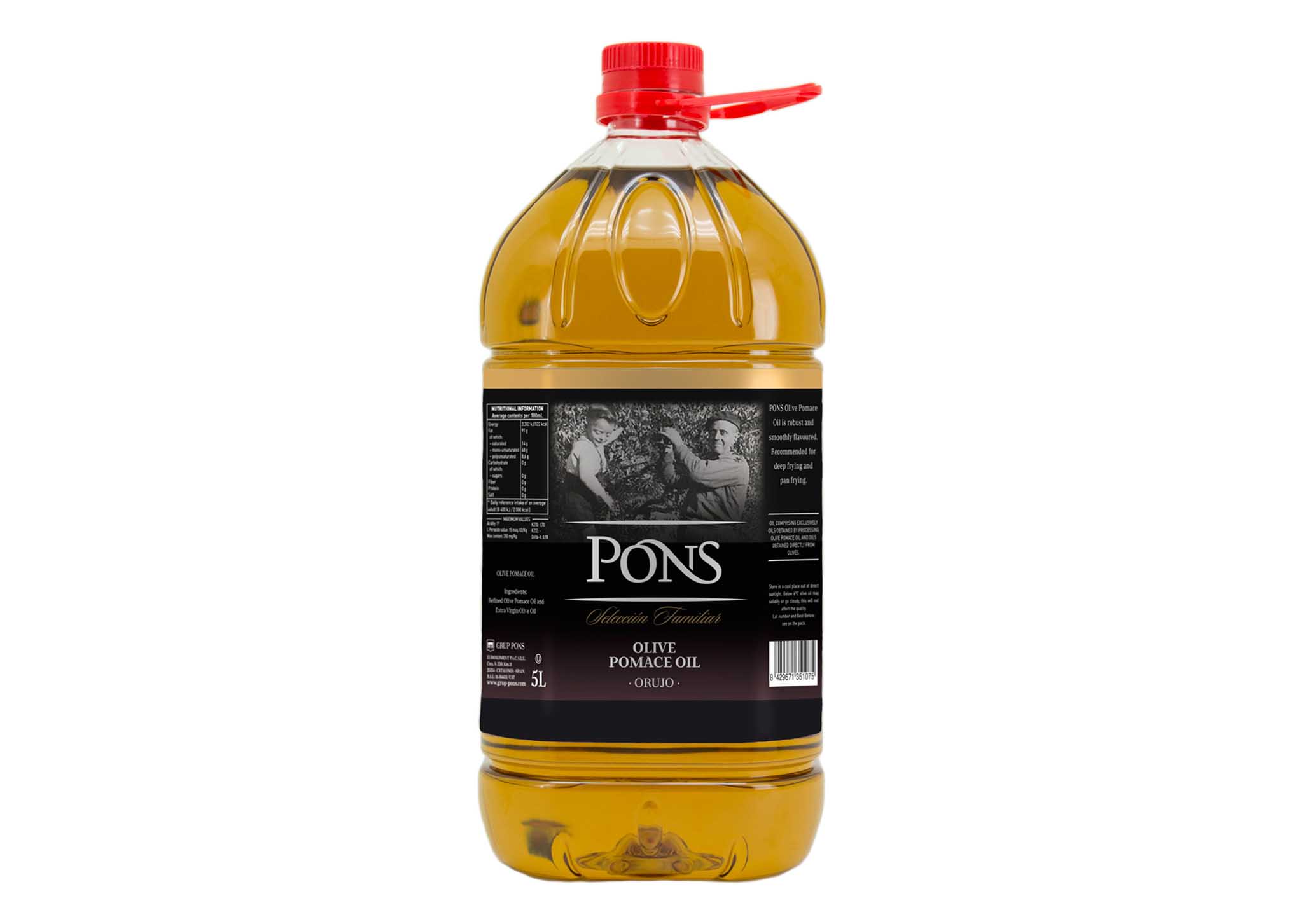 Dầu Olive Pons Pomace Pet 5L - Dầu Chiên
