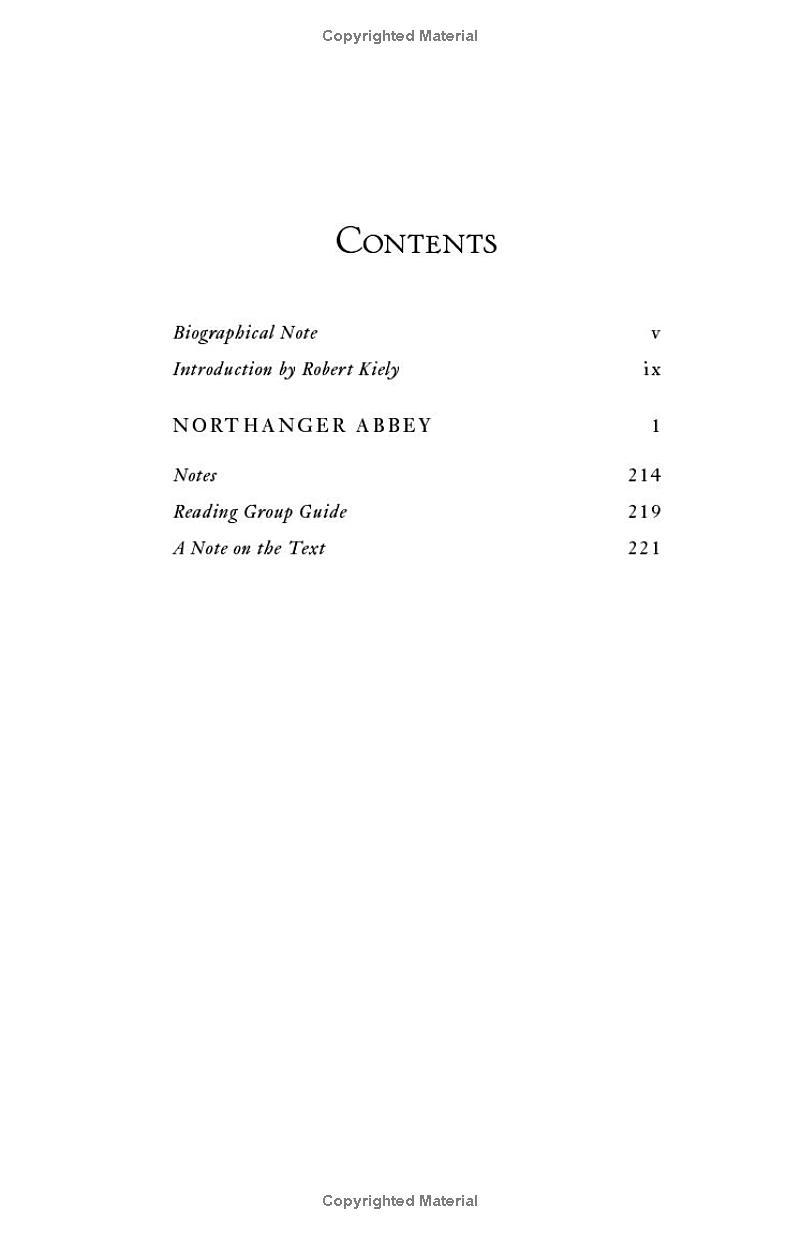 Sách ngoại văn: Northanger Abbey - Modern Library Classics