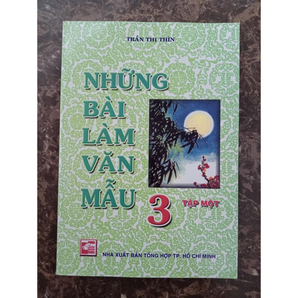 Sách - Combo Những Bài Làm Văn Mẫu Lớp 3