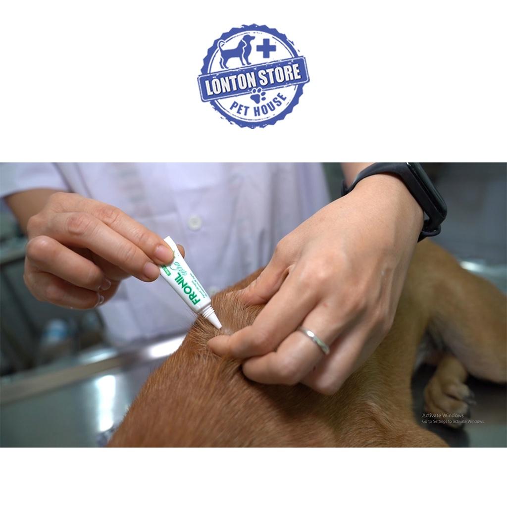 Tube nhỏ ve Fronil Extra - Diệt Ve, Rận, Bọ Chét Cho Chó Mèo - Lonton Store