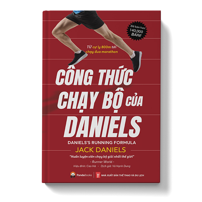 Sách - COMBO 2 cuốn: Công thức chạy bộ của Daniels + Chương trình tập luyện ba môn phối hợp cho cự ly 70.3