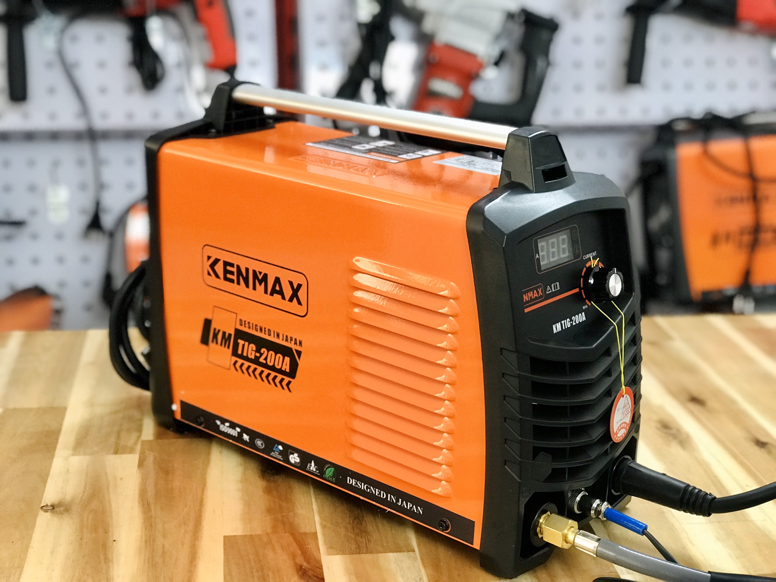 Máy hàn Tig Kenmax KM TIG 200A - Hàng chính hãng
