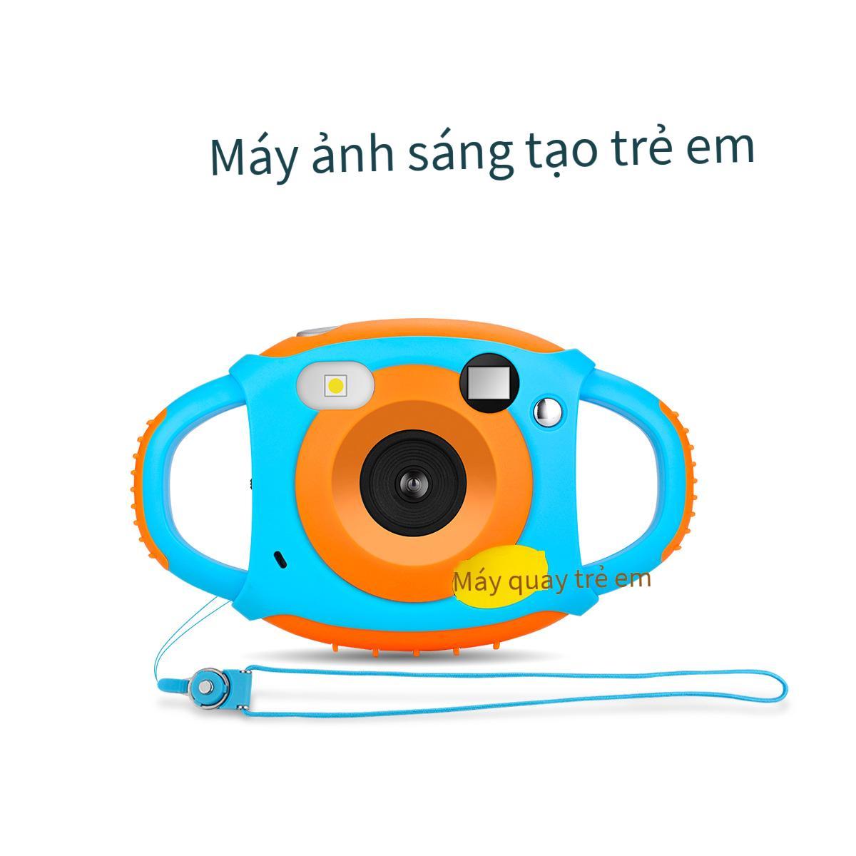 Giá tốt nhất AMKOV máy ảnh trẻ em phim hoạt hình mini keo mềm máy ảnh trẻ em máy ảnh kỹ thuật số máy ảnh trẻ em