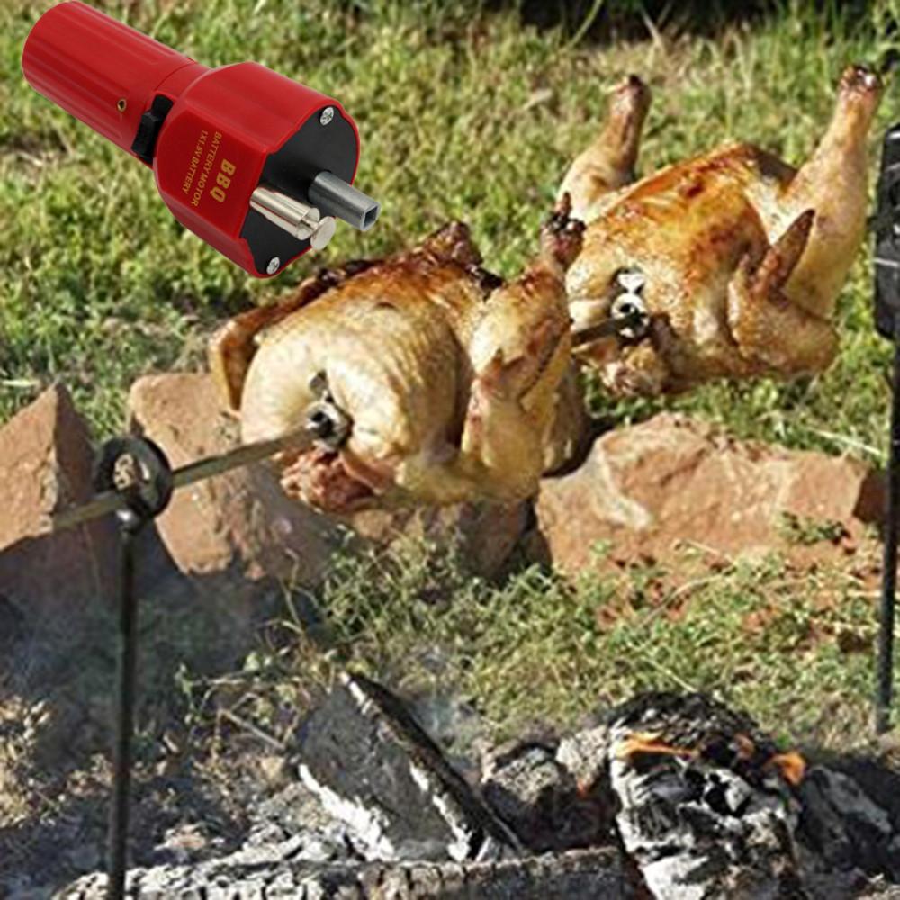 2 x 5VElectric Rotating Motor Barbecue Rotisserie Motor 4.2RPM