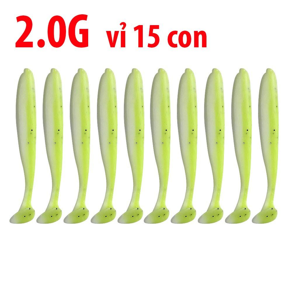 Mồi Mềm Câu Lure Chuên câu cá lóc cá Sộp Siêu nhạy MG-12