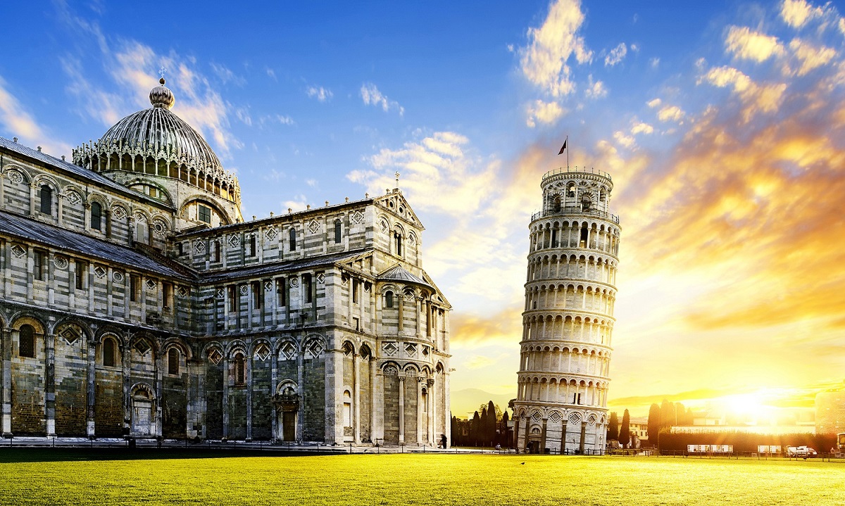 Bộ tranh xếp hình cao cấp 1500 mảnh ghép – Tháp Nghiêng Pisa (60x100cm)